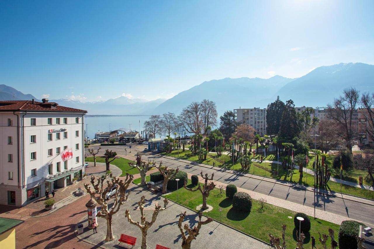 Hotel Du Lac Локарно Экстерьер фото